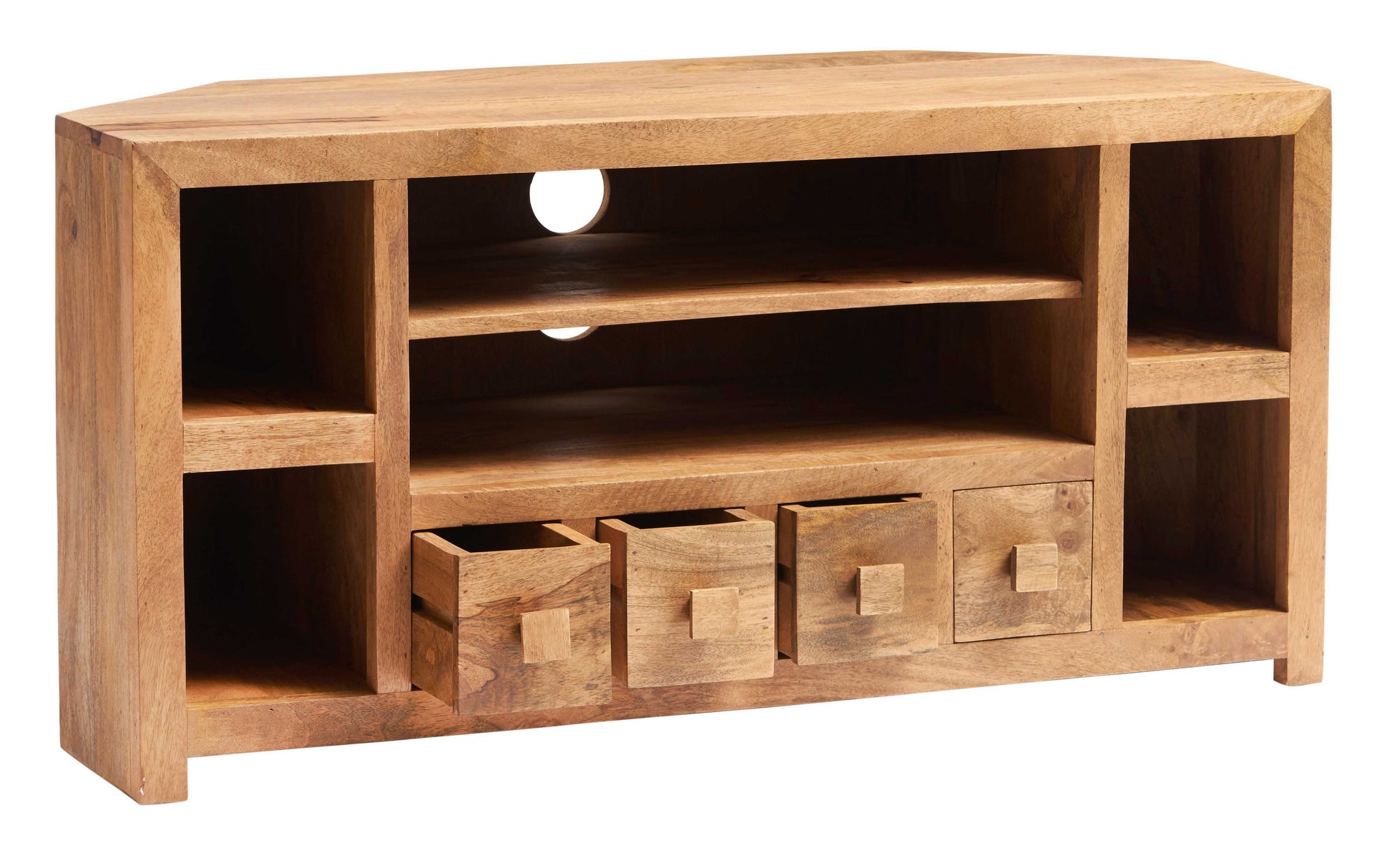 Toko Mango TV Unit. 100% Solid Mango Hardwood