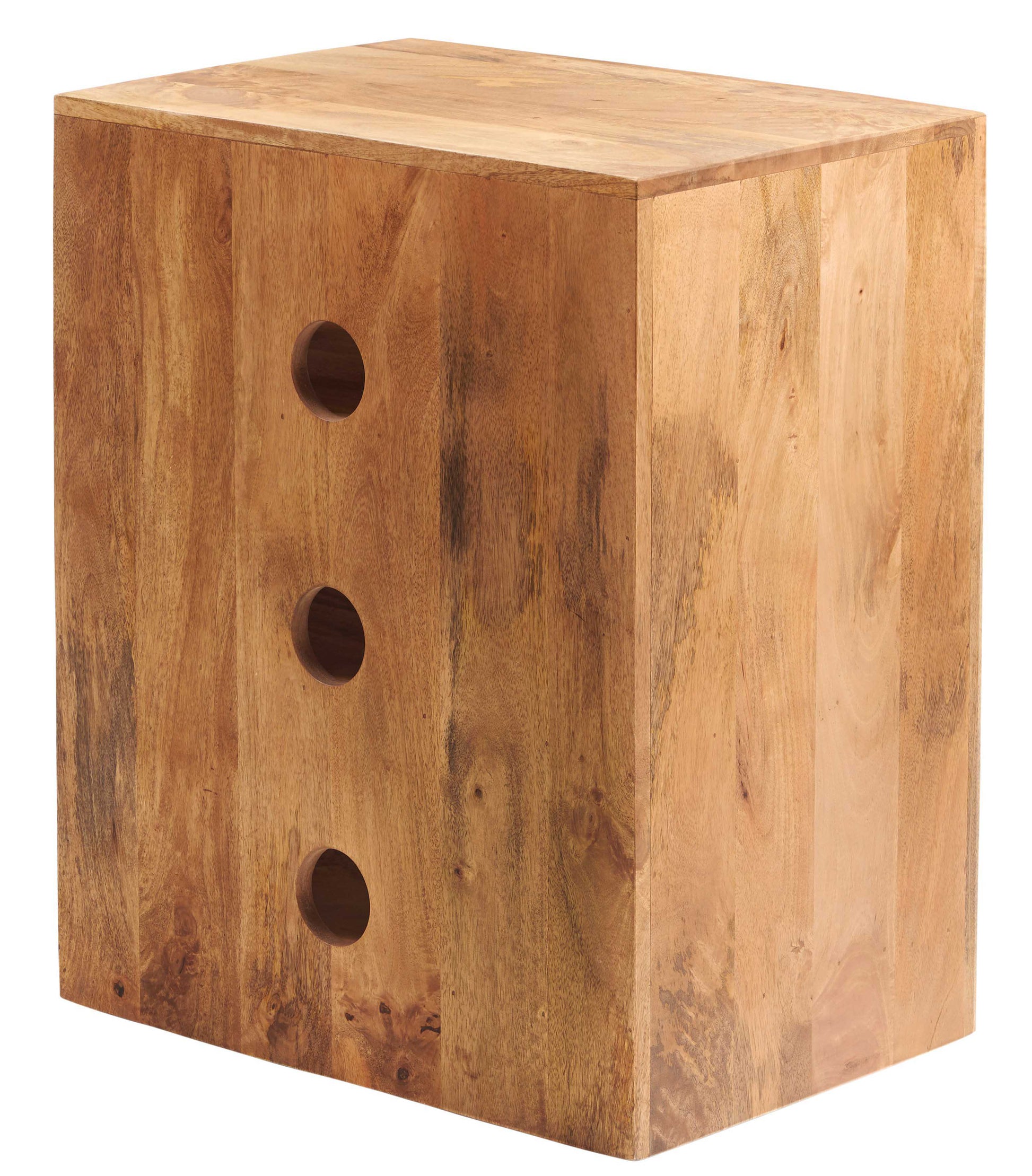 Toko Media Unit. 100% Solid Mango Hardwood