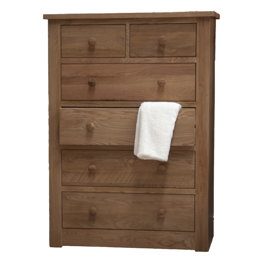 Torino 2 Over 4 Chest. 100% Solid Oak2