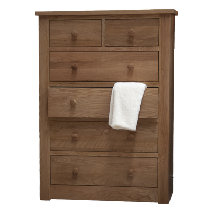 Torino 2 Over 4 Chest. 100% Solid Oak2