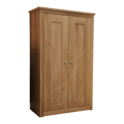 Torino Double Wardrobe. 100% Solid Oak4