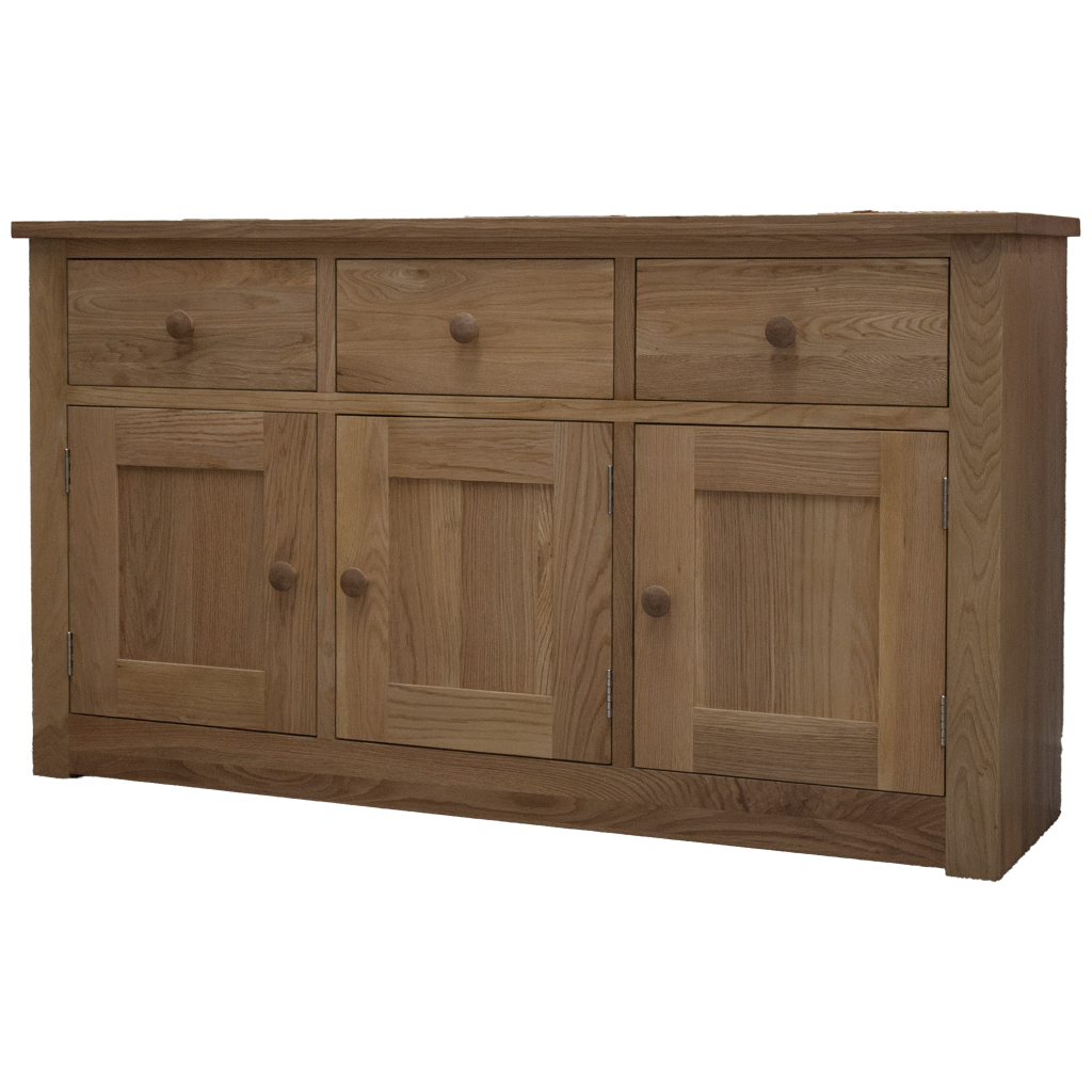 Torino Large Sideboard. 100% Solid Oak2