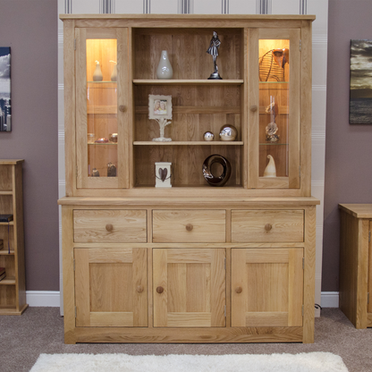 Torino Large Sideboard Top. 100% Solid Oak