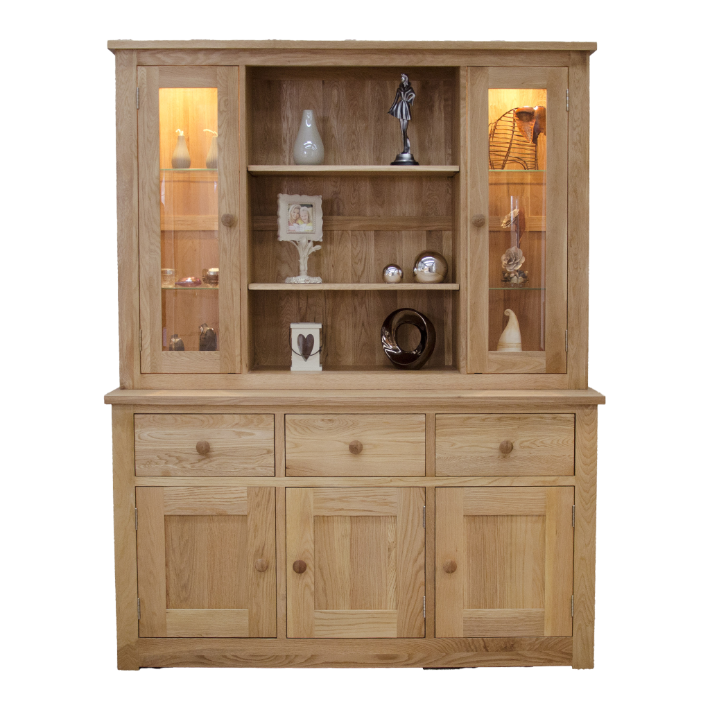 Torino Large Sideboard Top. 100% Solid Oak