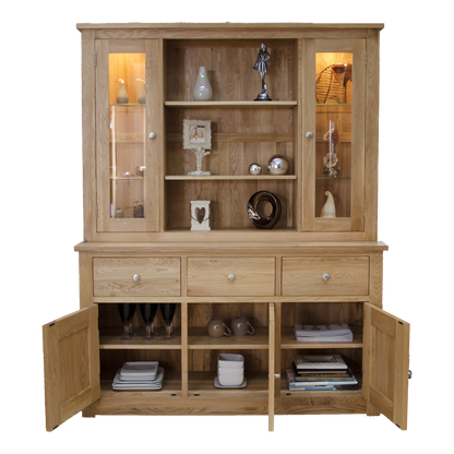 Torino Large Sideboard Top. 100% Solid Oak