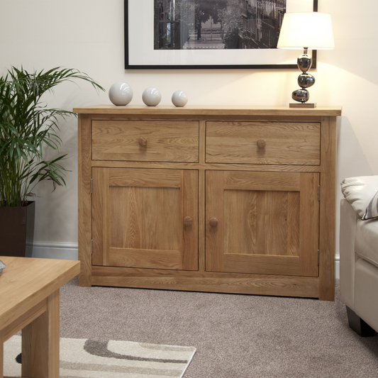 Torino Medium Sideboard. 100% Solid Oak