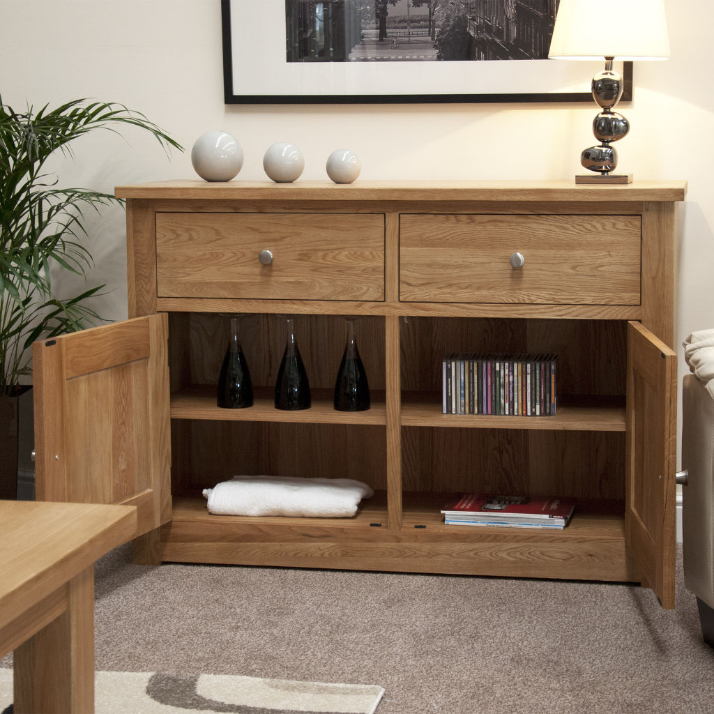 Torino Medium Sideboard. 100% Solid Oak