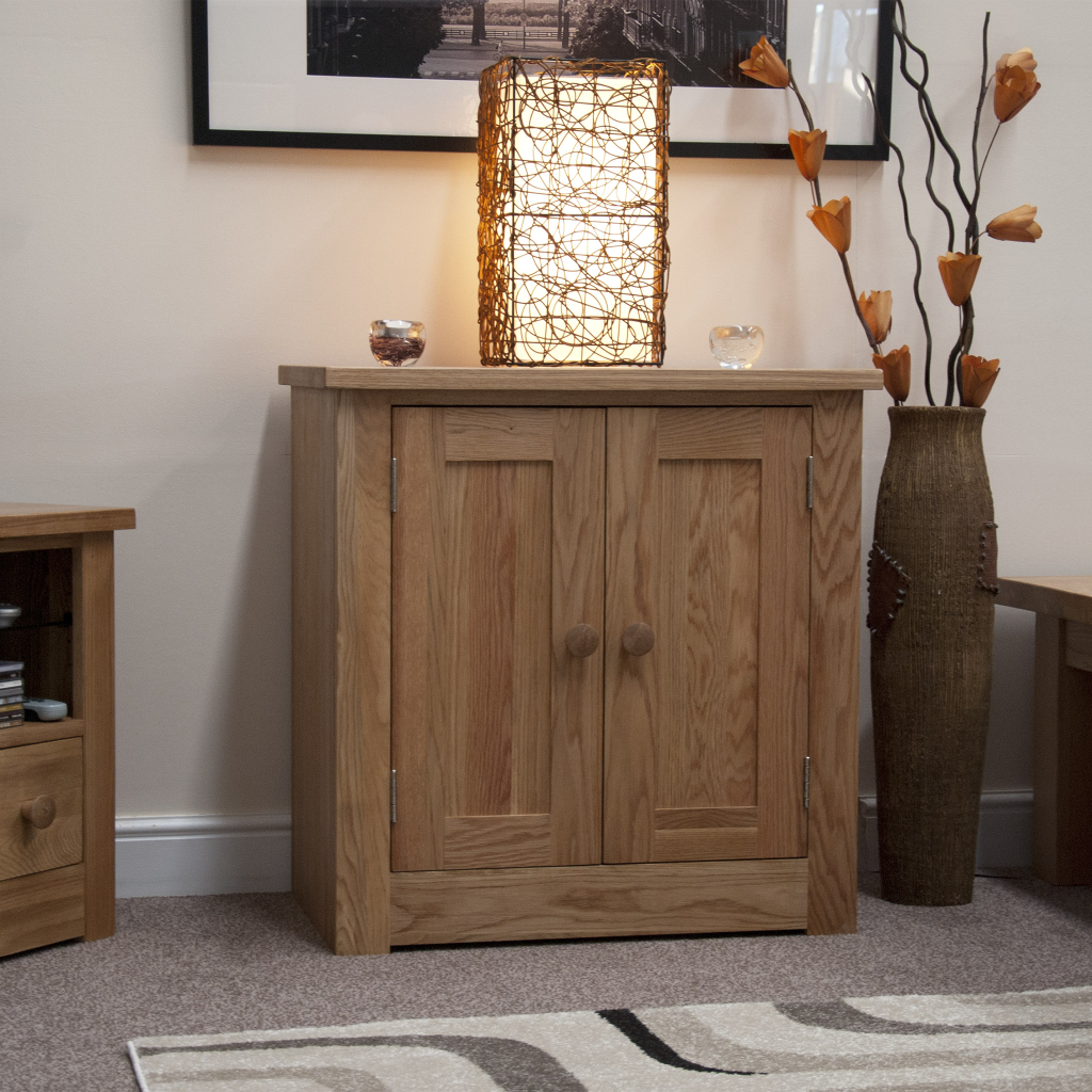 Torino Printer/Occasional Cabinet. 100% Solid Oak