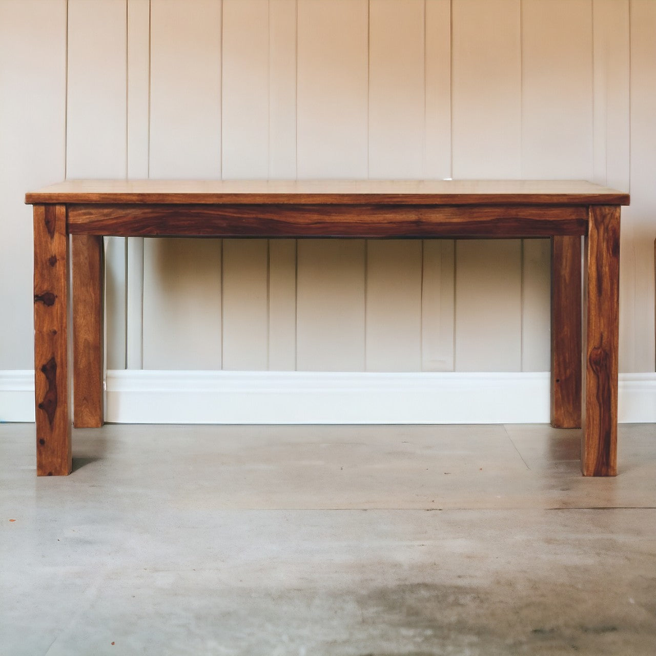 Tula Dining Table. 100% Solid Mango Wood