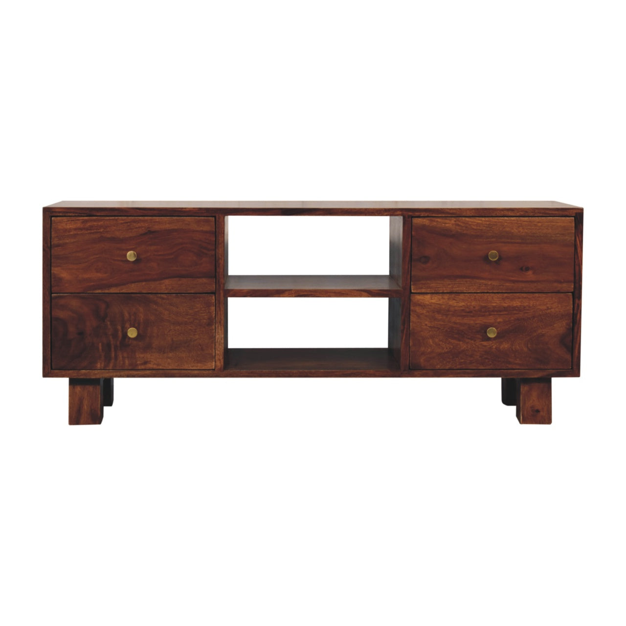 Tula Media Unit. 100% Solid Mango Wood