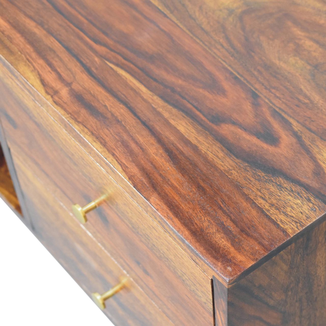 Tula Media Unit. 100% Solid Mango Wood