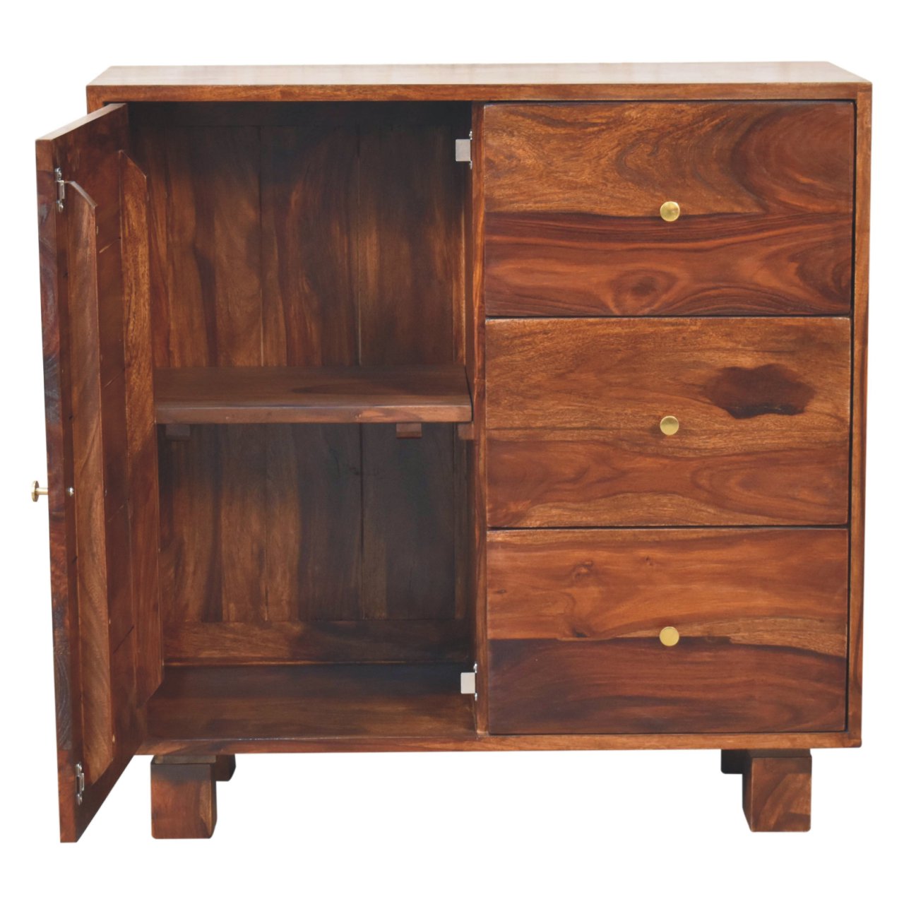 Tula Mini Sideboard. 100% Solid Mango Wood