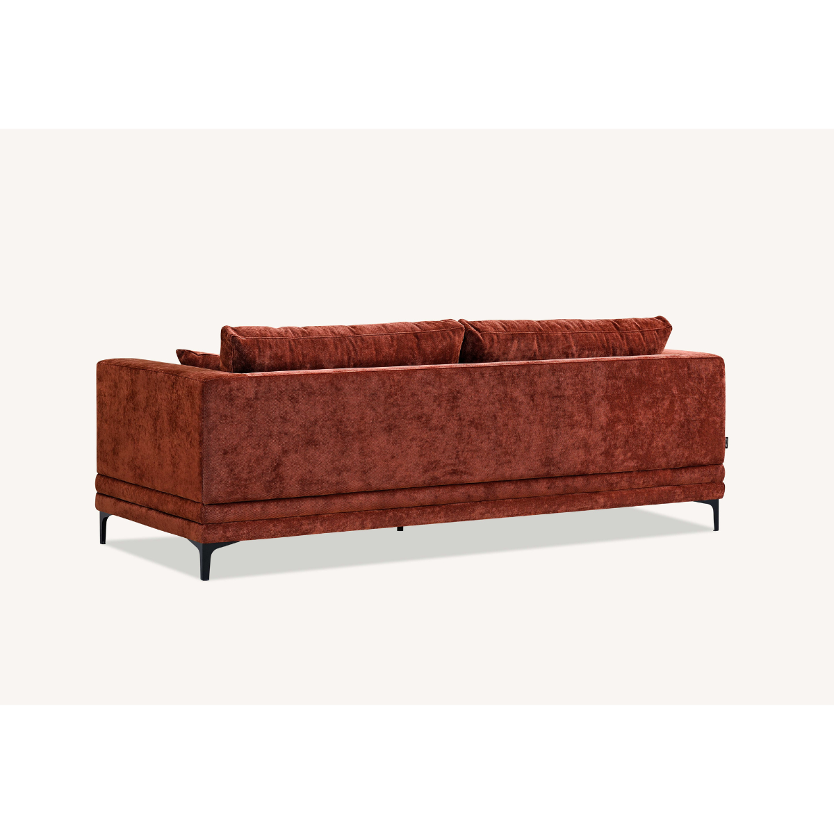Aluxo Lenox Sofa Range in Rust Velvet