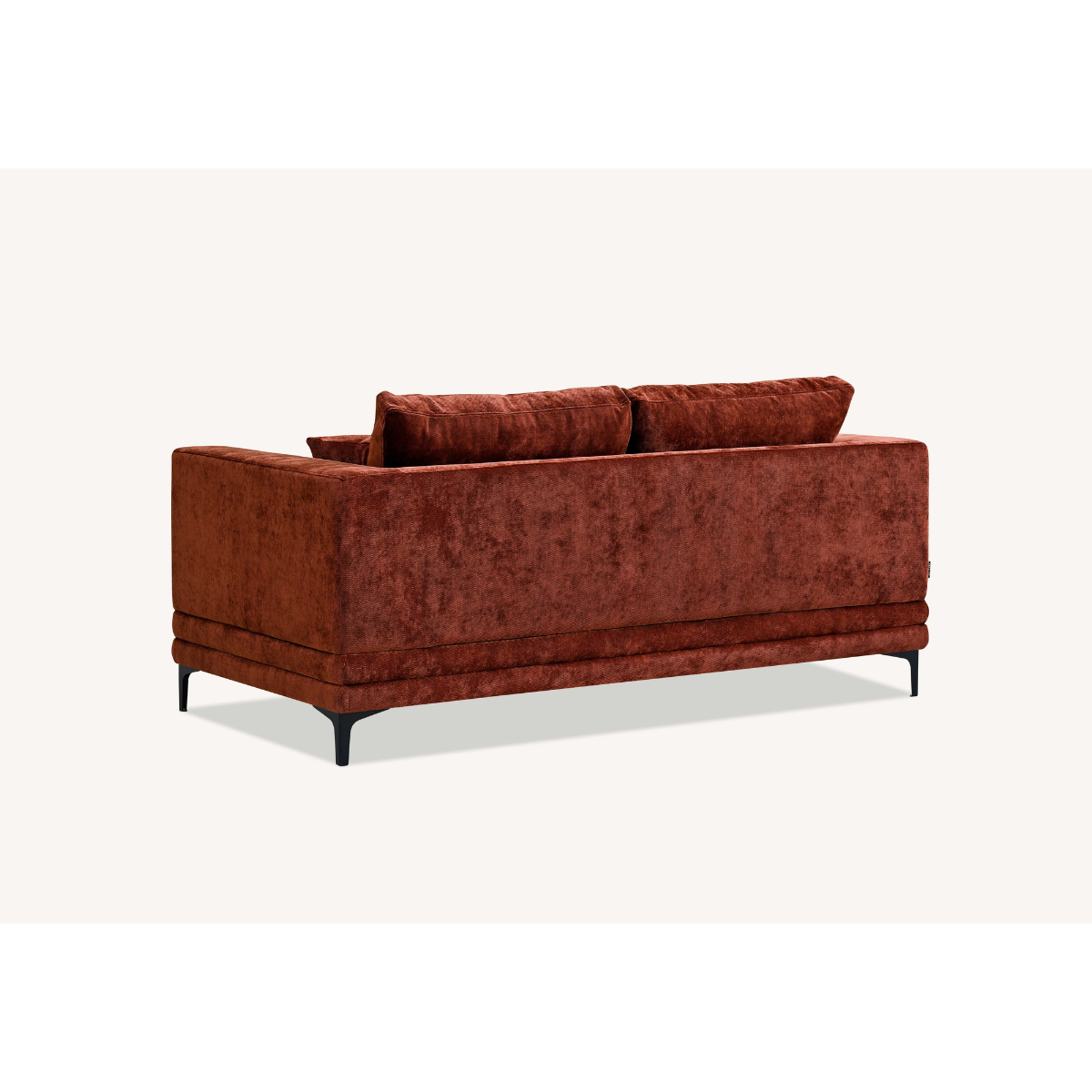 Aluxo Lenox Sofa Range in Rust Velvet