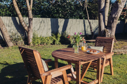 Valley 2 Seat Set - 2 Chairs & Round Table