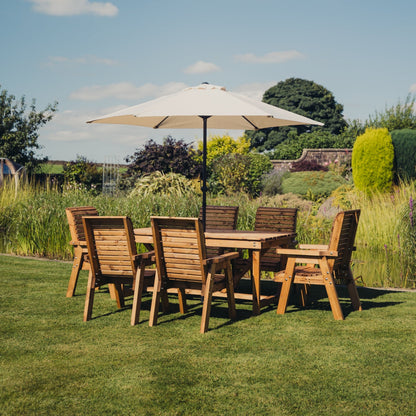 Valley Table Set - Table & 6 Chairs