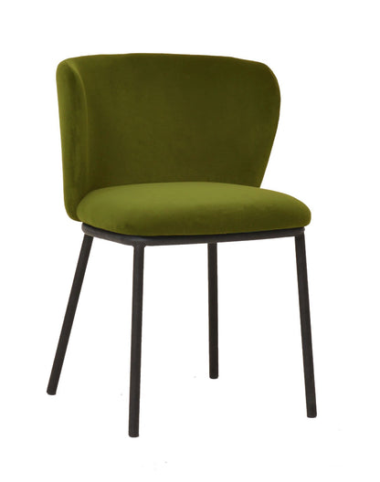 Velvet Dining Chair (Price for 2 Chairs) - 5 Colours Available