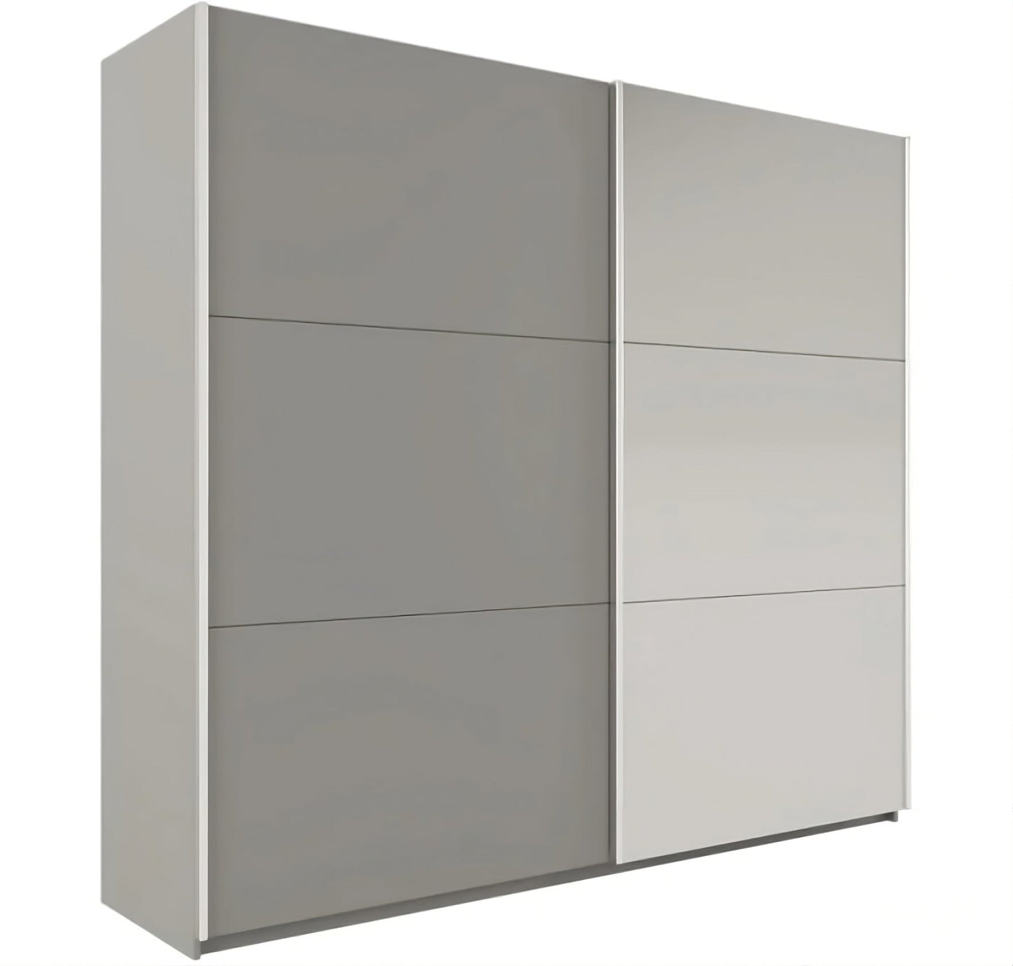 Vigo Sliding Mirrored Wardrobe 120cm Wide - 5 Colour Options