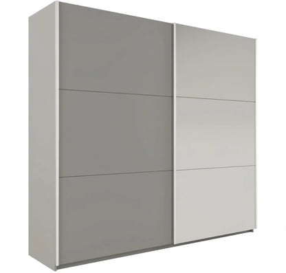 Vigo Sliding Mirrored Wardrobe 120cm Wide - 5 Colour Options