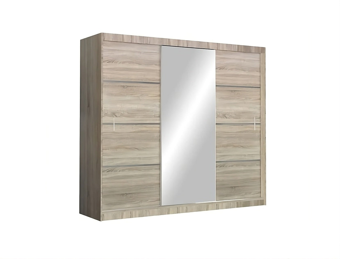 Vista 250cm Sliding Wardrobe in 3 Colour Options