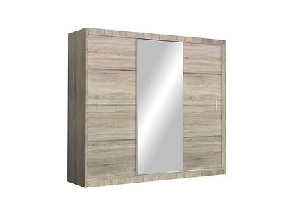 Vista 250cm Sliding Wardrobe in 3 Colour Options