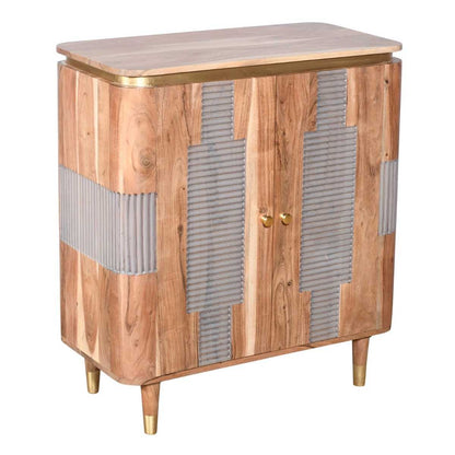 Wilton Acacia 2-Door Sideboard. 100% Solid Acacia Hardwood