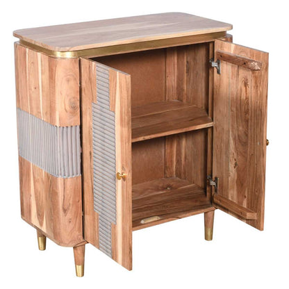 Wilton Acacia 2-Door Sideboard. 100% Solid Acacia Hardwood