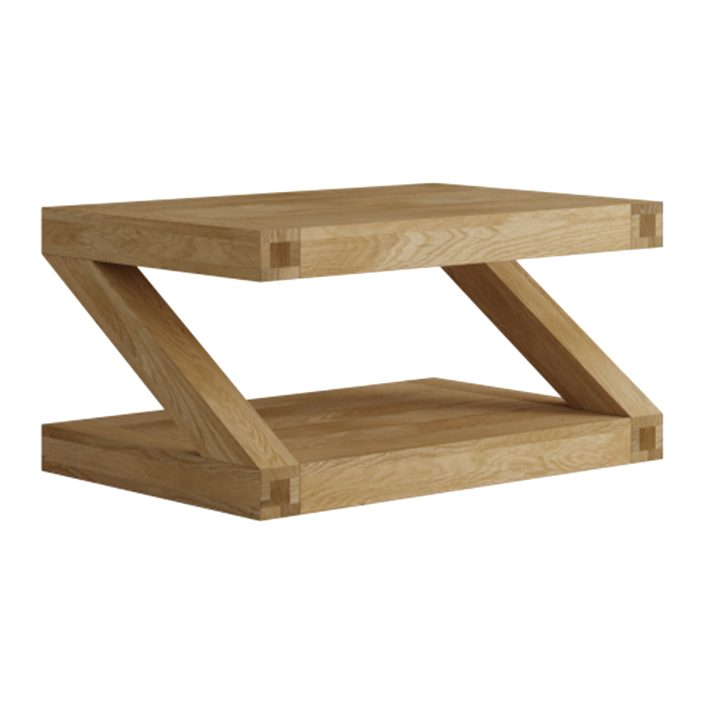 Z Coffee Table 100% solid oak