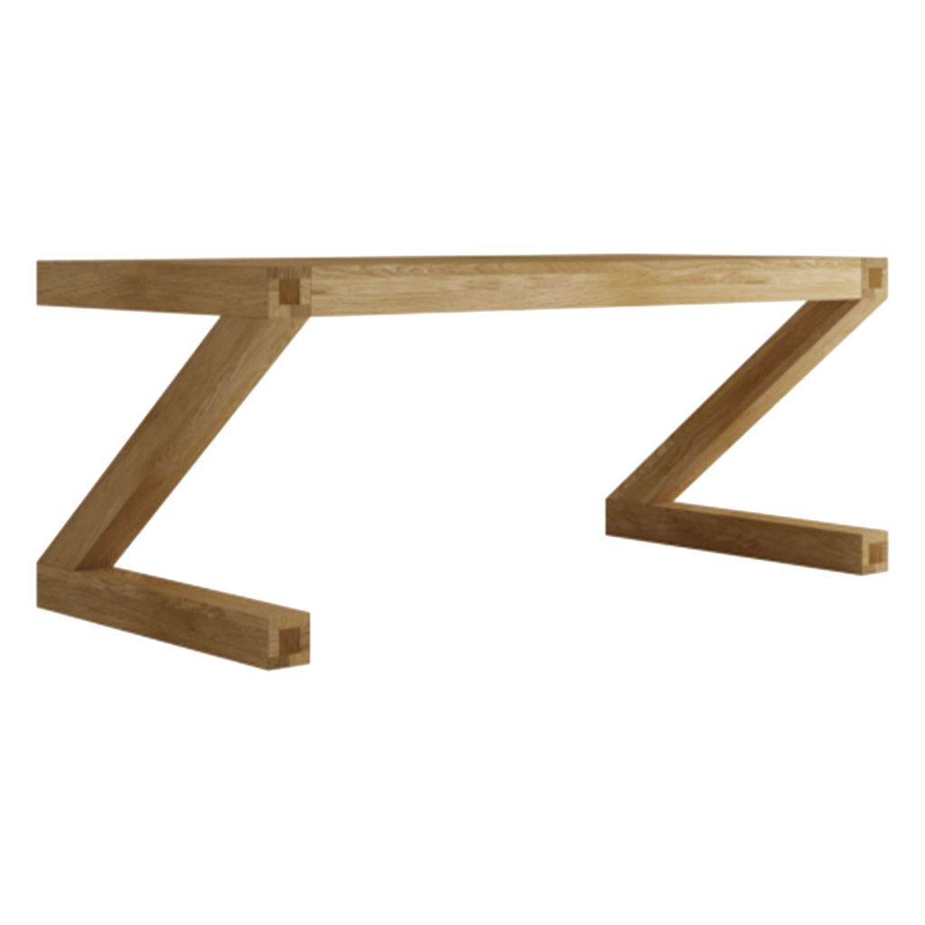 Z Dining Table. 100% solid oak