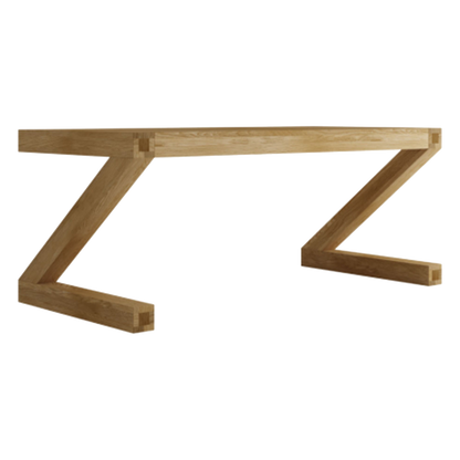 Z Dining Table. 100% solid oak