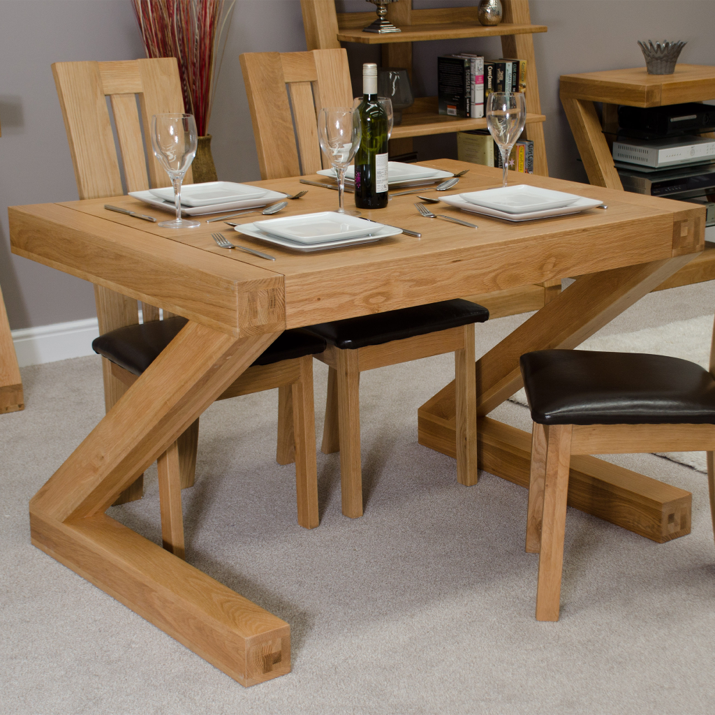 Z Dining Table 100% solid oak