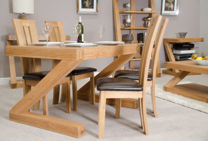 Z Dining Table 100% solid oak
