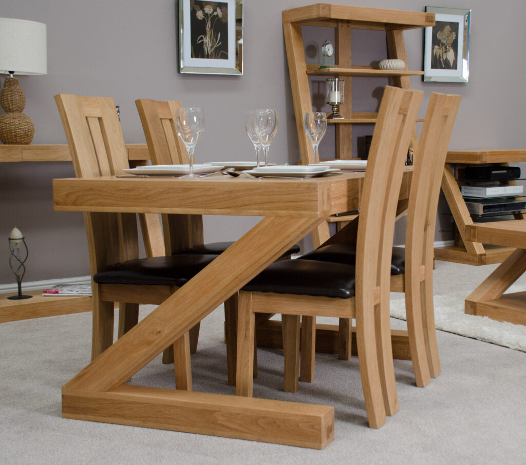 Z Dining Table 100% solid oak