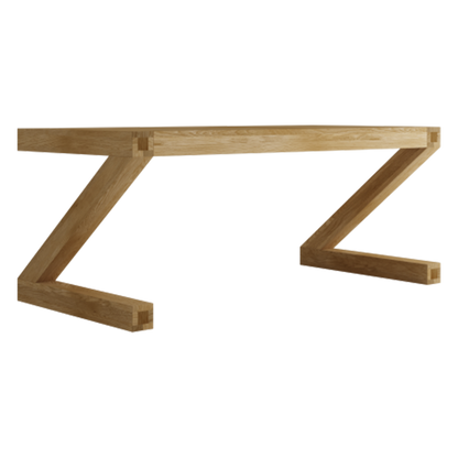 Z Dining Table 100% solid oak