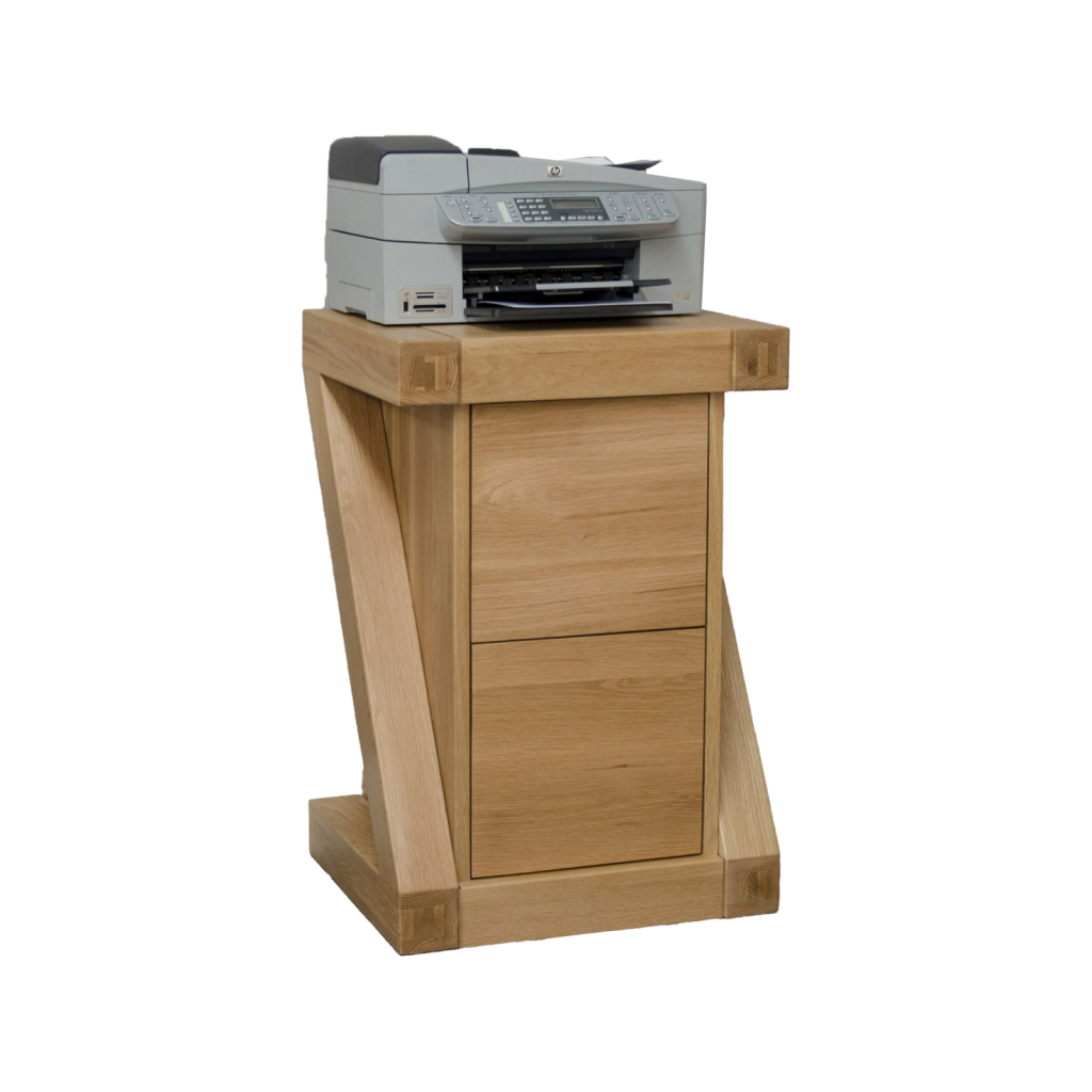 Z File Cabinet 100% solid oak