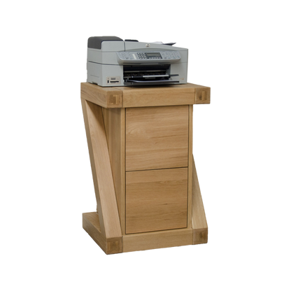 Z File Cabinet 100% solid oak