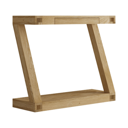 Z Hall Table 100% solid oak