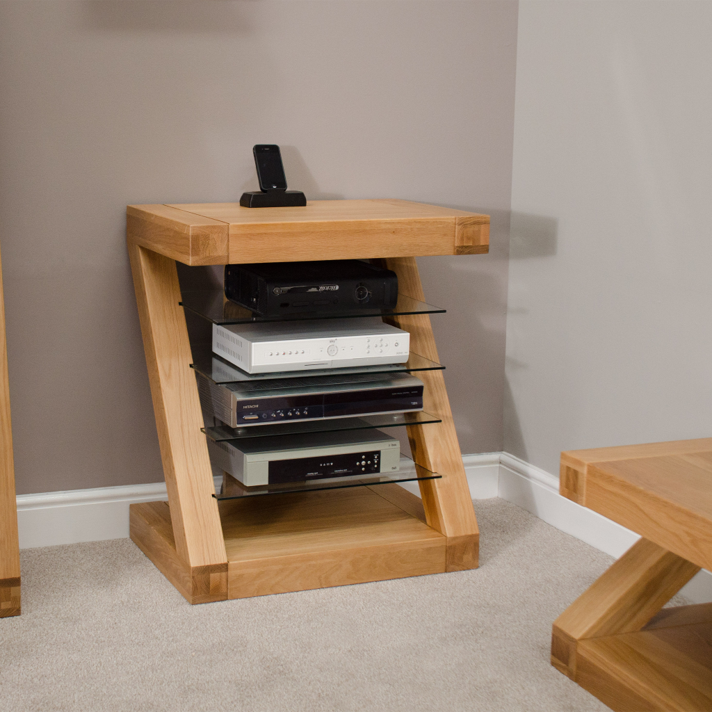 Z Hi-Fi Unit 100% solid oak