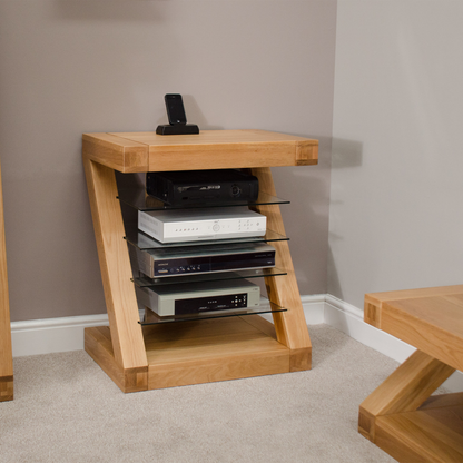 Z Hi-Fi Unit 100% solid oak