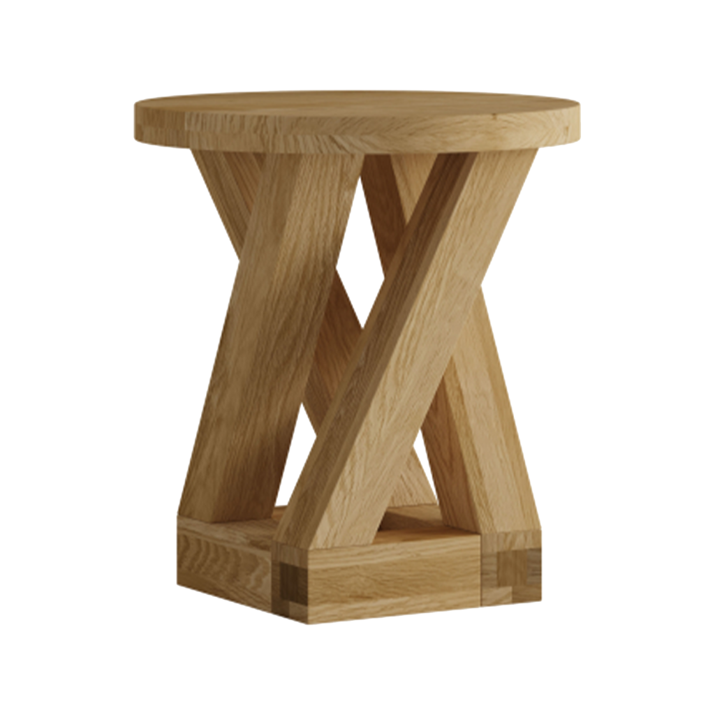 Z Lamp Table&nbsp;100% solid oak