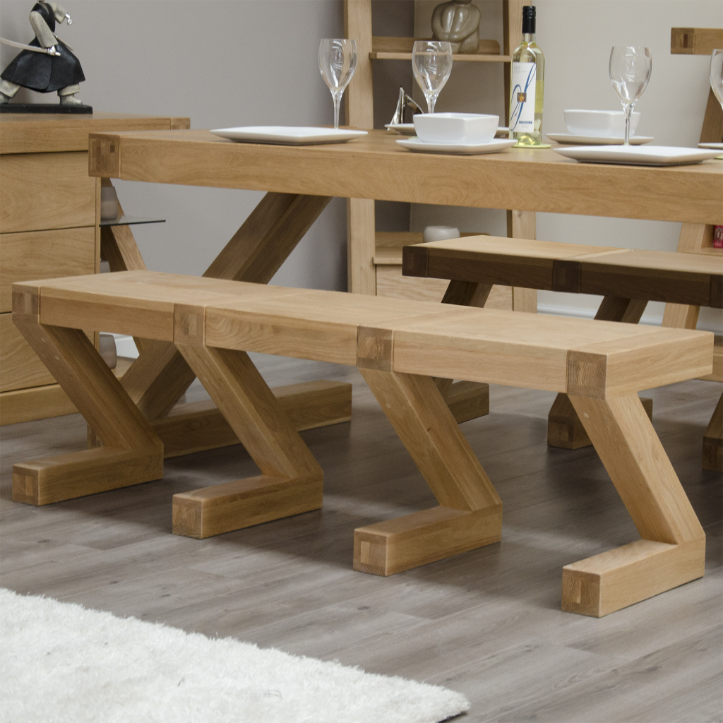 Z Large Bench 100% solid oak
