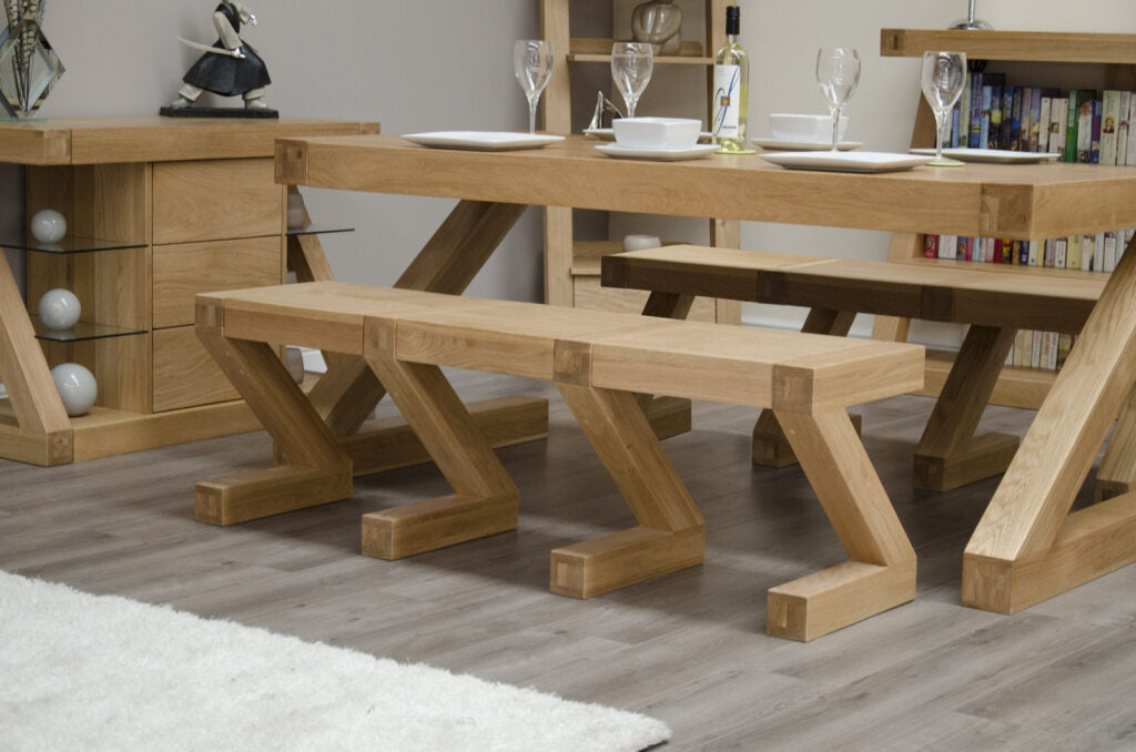 Z Large Bench 100% solid oak