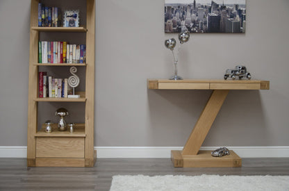 Z Modern Console Unit 100% solid oak