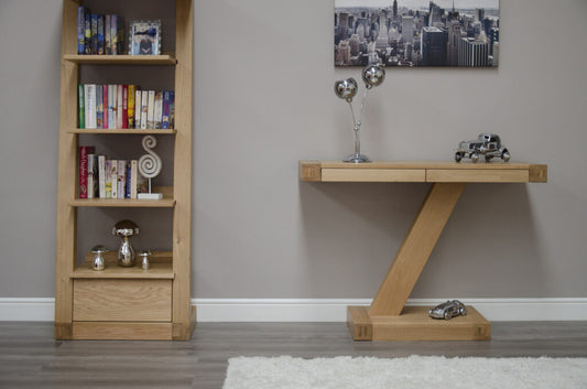 Z Modern Console Unit 100% solid oak