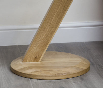 Z Modern Lamp Table 100% solid oak