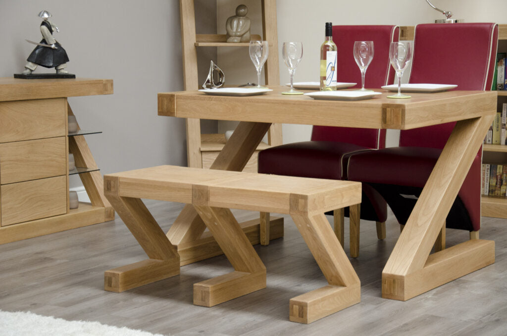 Z Small Bench 100% solid oak
