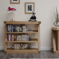 Z Small Bookcase 100% solid oak