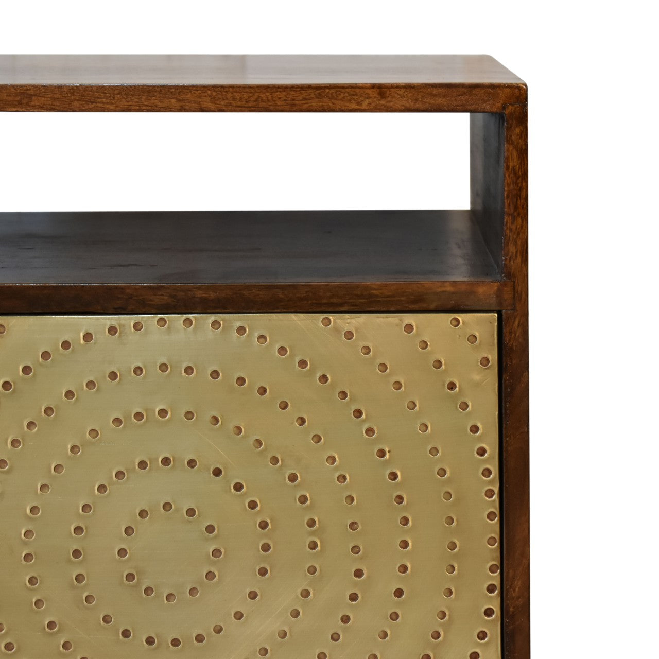 Zen Bedside. 100% Solid Mango Wood