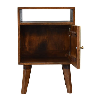 Zen Bedside. 100% Solid Mango Wood