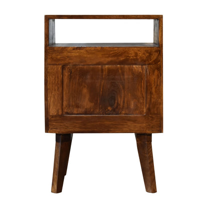 Zen Bedside. 100% Solid Mango Wood